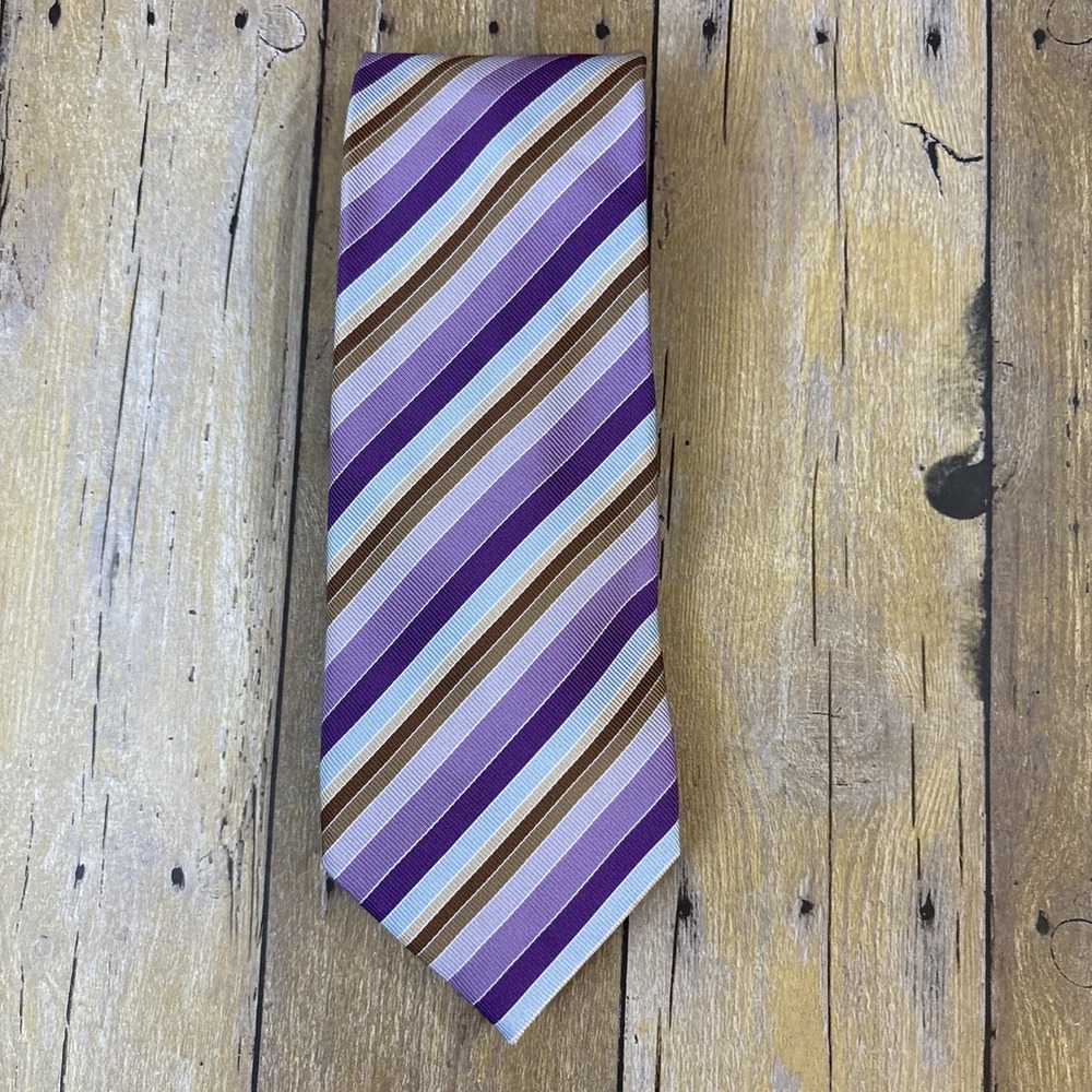 Charles Tyrwhitt Silk Tie Repp Striped